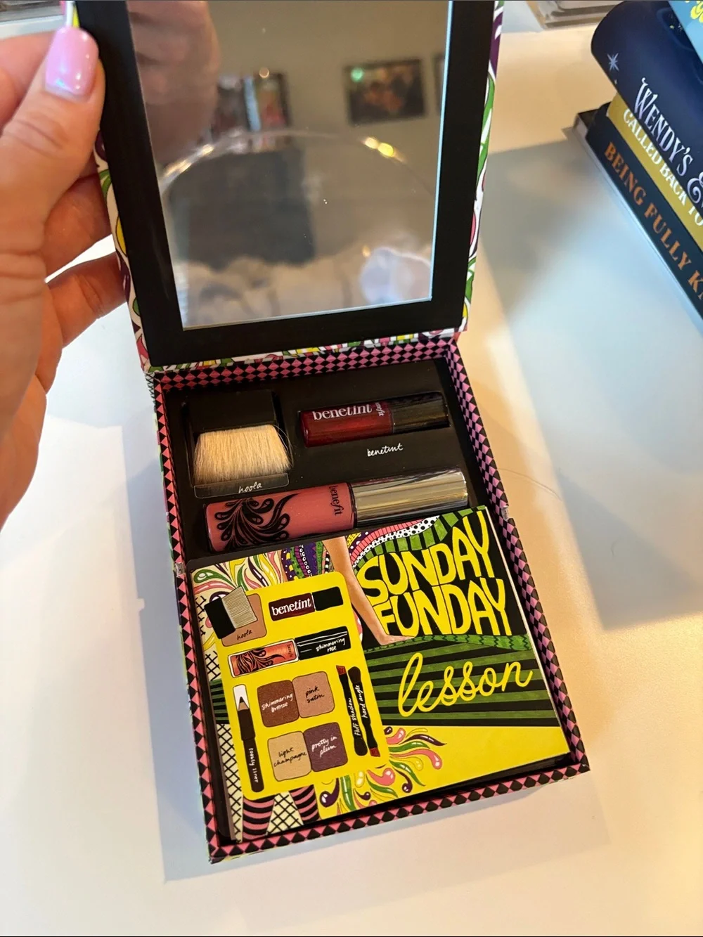 Benefit Sunday Funday Palette with Pink, Bronze, Champagne & Plum Shades